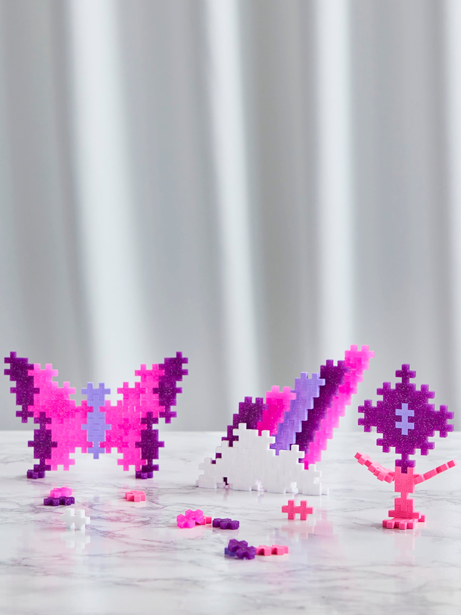 Glitter färgmix - 100 stk